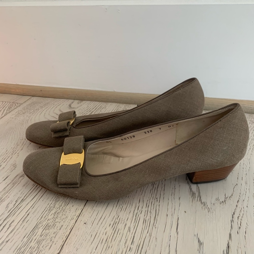 Ferragamo Brown Heels - Picture 6 of 8